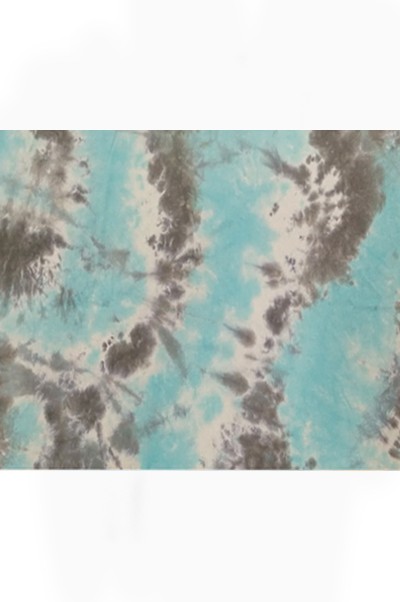 FS-QNYN 時尚面料 扎染面料 扎染布 全棉單面 紮染 手工扎染 彩潑印花 165-175g Z179#  扎 染 t 恤 正面照